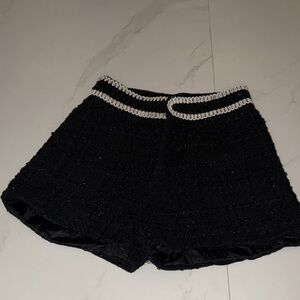 Elegant Black Women's Shorts
